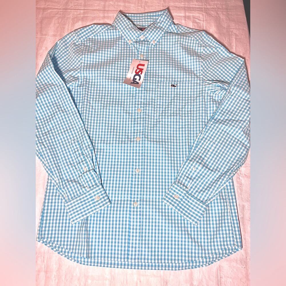 Vineyard Vines US Open Shirt M NWT